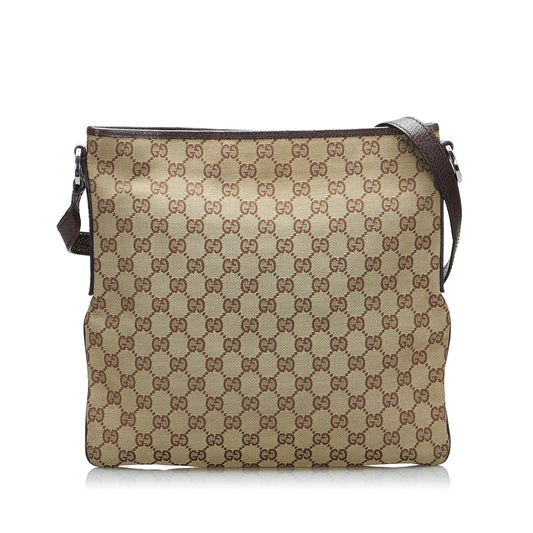 Gucci GG Canvas Crossbody Bag (SHG-RVqmST)