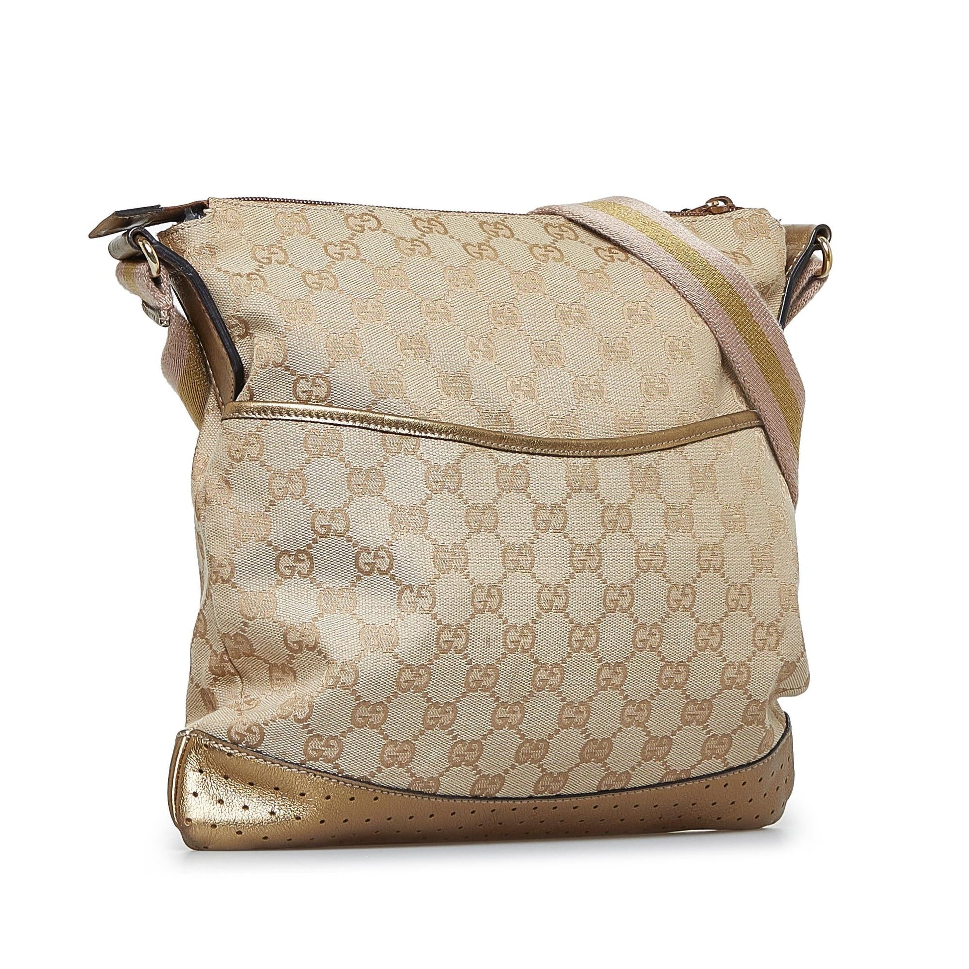Gucci GG Canvas Crossbody Bag (SHG-am6vgN)