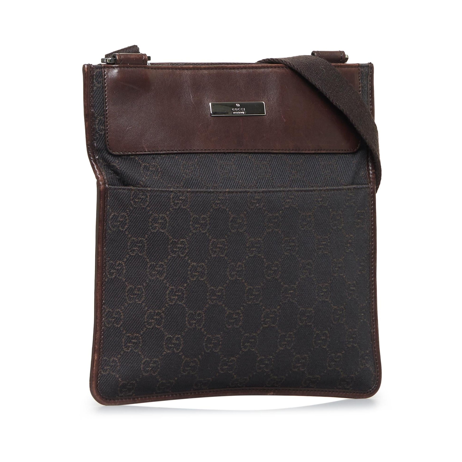 Gucci GG Canvas Crossbody Bag (SHG-Doon0V)