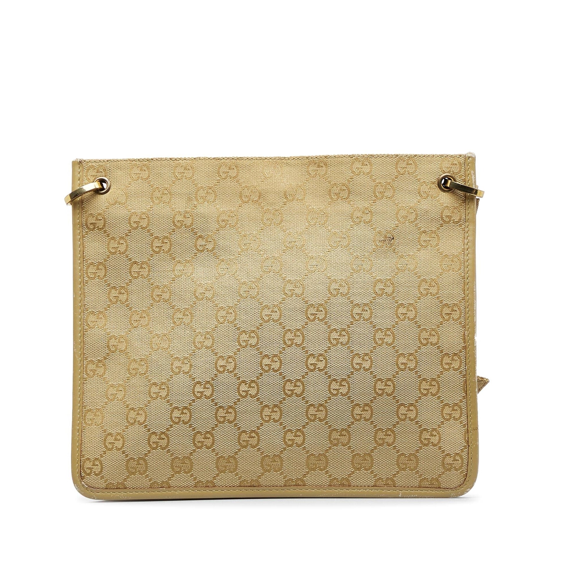 Gucci GG Canvas Crossbody Bag (SHG-rnWSW2)