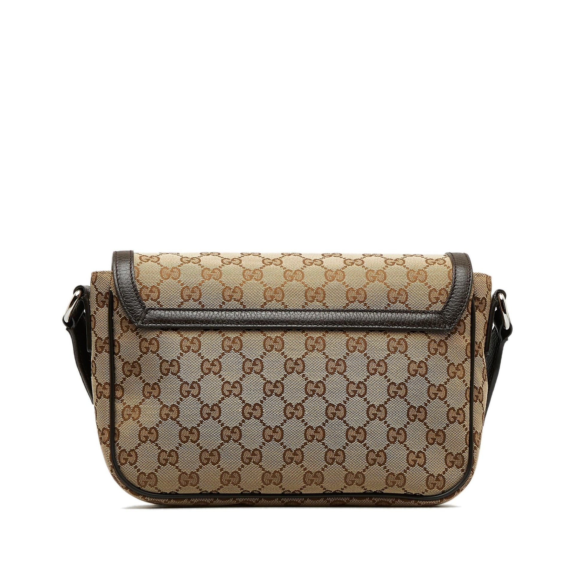 Gucci GG Canvas Crossbody Bag (SHG-5Brxdh)