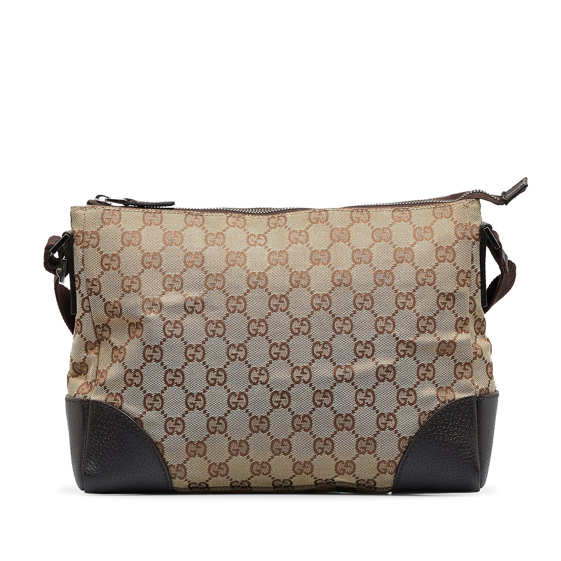 Gucci GG Canvas Crossbody (SHG-1xWNFP)