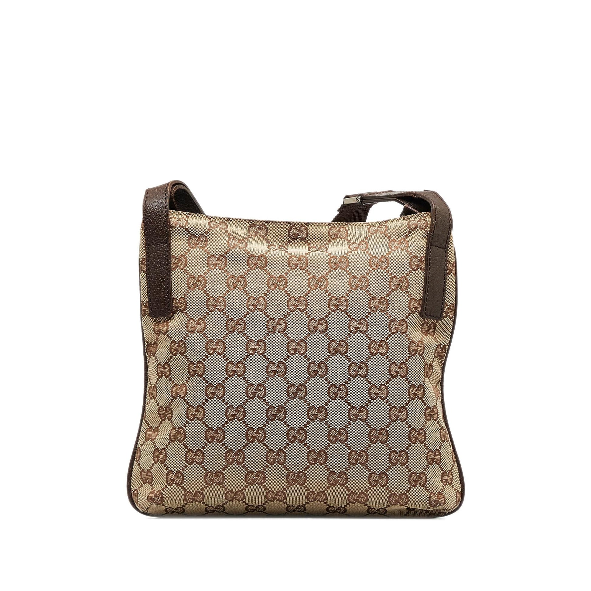 Gucci GG Canvas Crossbody (SHG-vAt0Lo)