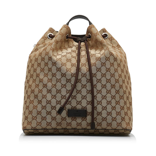 Gucci Canvas Shoulder Bag