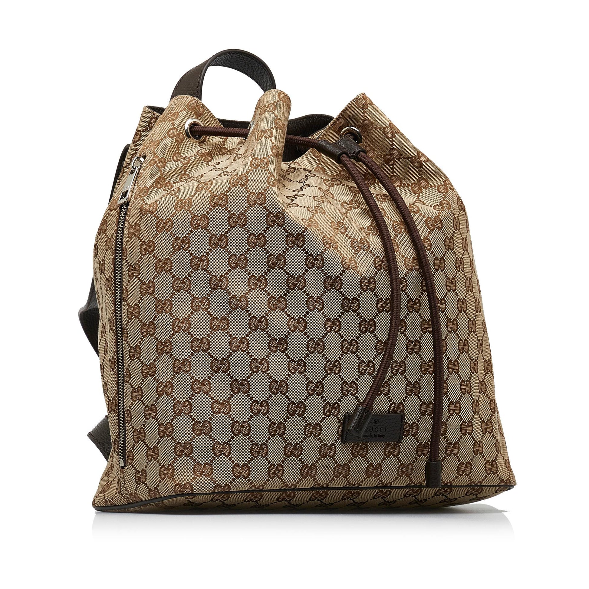 Gucci Canvas Shoulder Bag