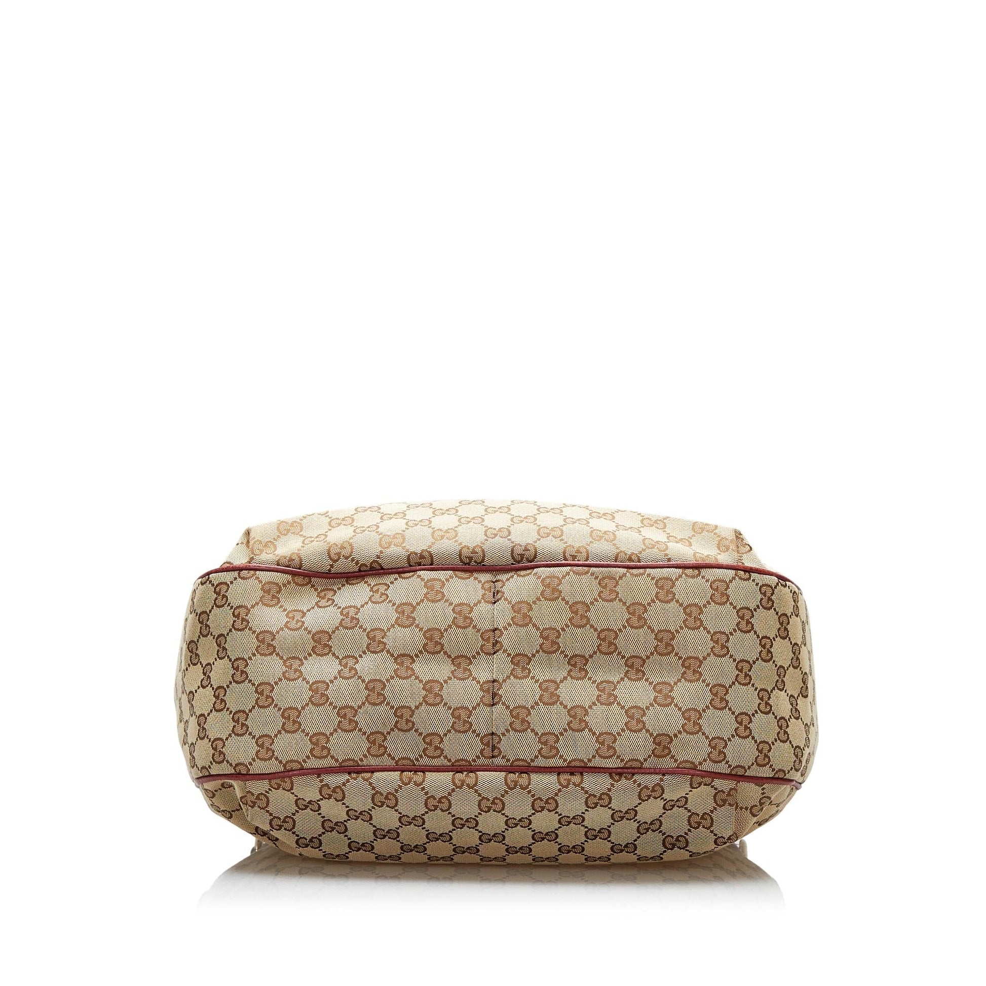 Gucci GG Canvas Dressage Satchel (SHG-cEIFzj)