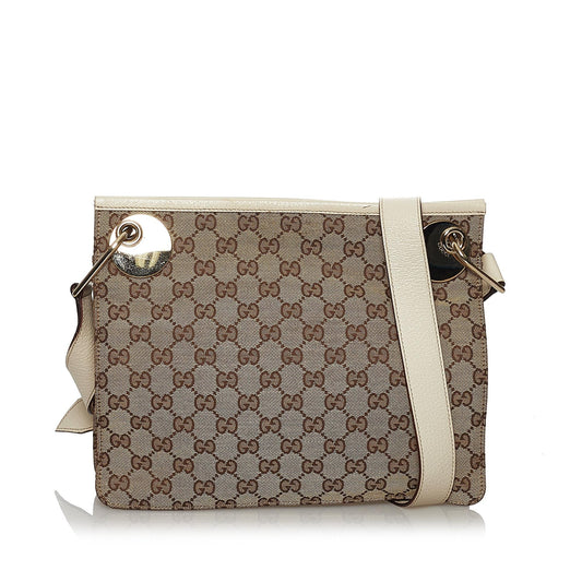 Gucci GG Canvas Eclipse Crossbody Bag (SHG-29812)