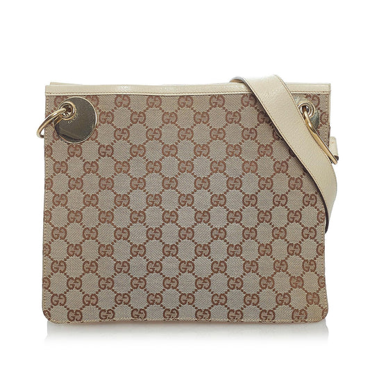 Gucci GG Canvas Eclipse Crossbody Bag (SHG-31631)