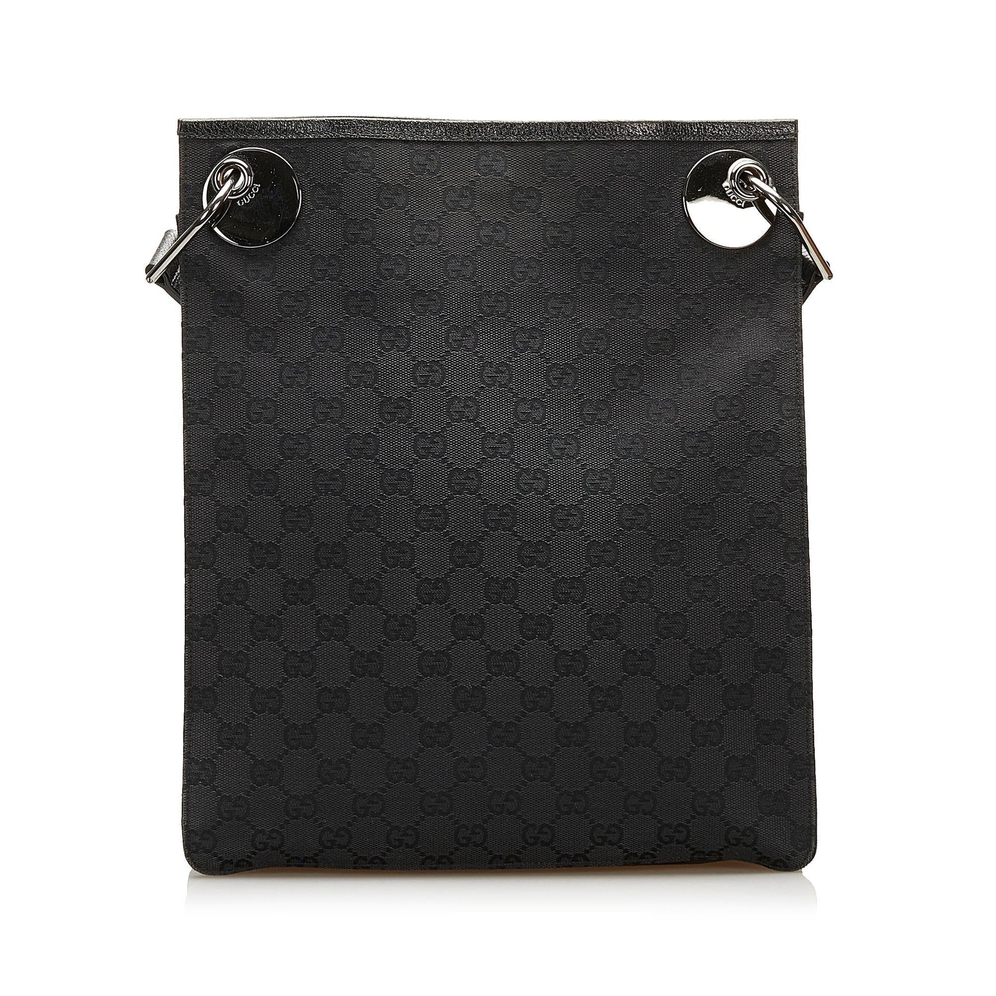 Gucci GG Canvas Eclipse Crossbody (SHG-35242)