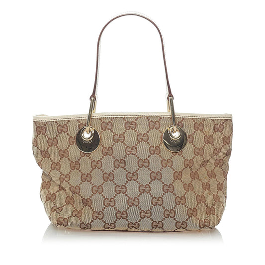 Gucci GG Canvas Eclipse Handbag (SHG-32960)