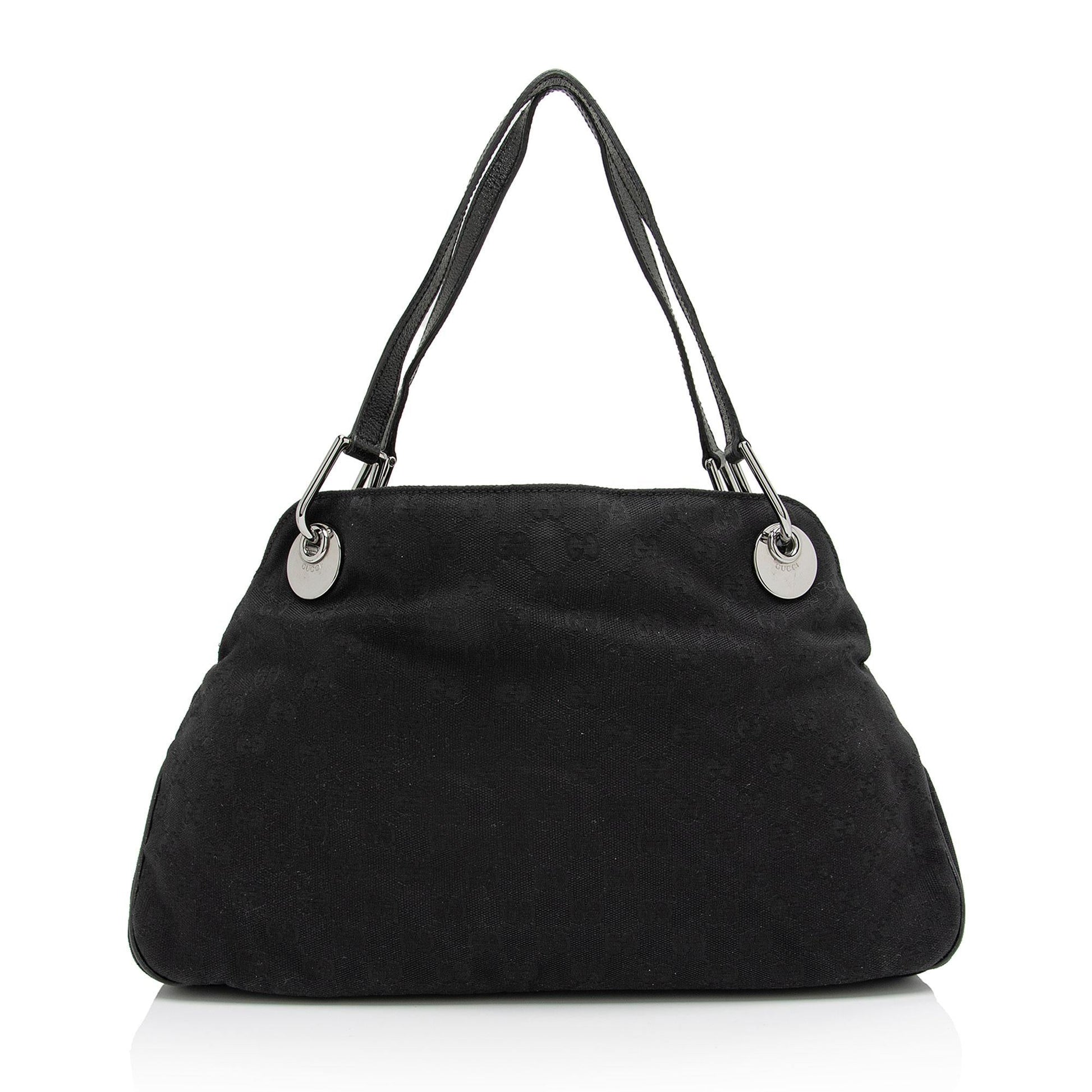 Gucci GG Canvas Eclipse Medium Shoulder Bag (SHF-3PUt2j)