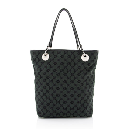 Gucci GG Canvas Eclipse N/S Medium Tote (SHF-CCVRzw)