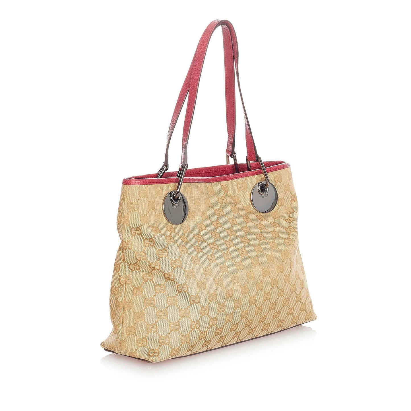 Gucci GG Canvas Eclipse Shoulder Bag (SHG-22203)