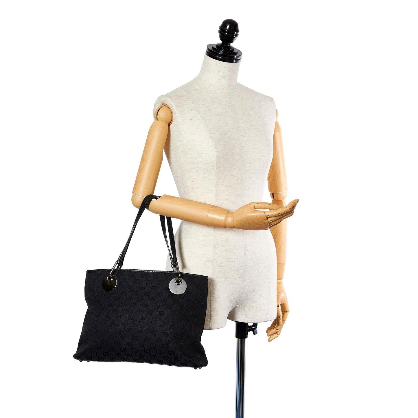 Gucci GG Canvas Eclipse Shoulder Bag (SHG-23744)