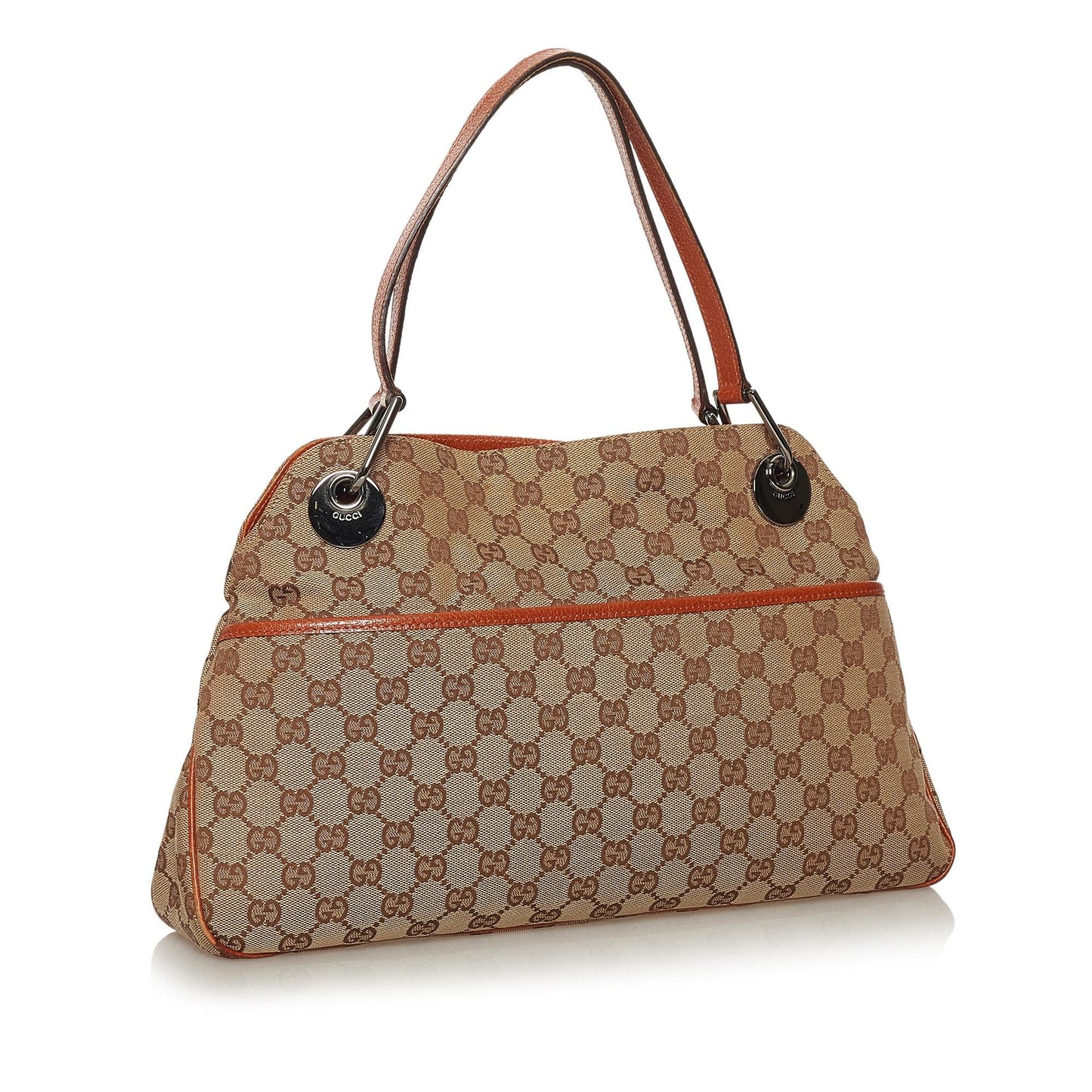 Gucci GG Canvas Eclipse Shoulder Bag (SHG-29205)