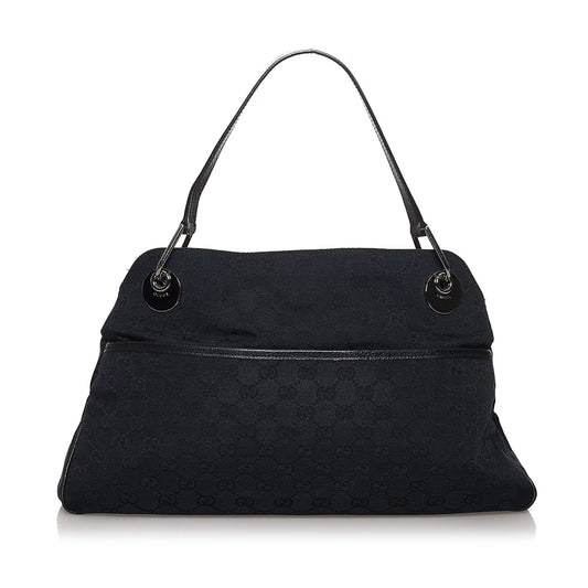 Gucci GG Canvas Eclipse Shoulder Bag (SHG-31044)
