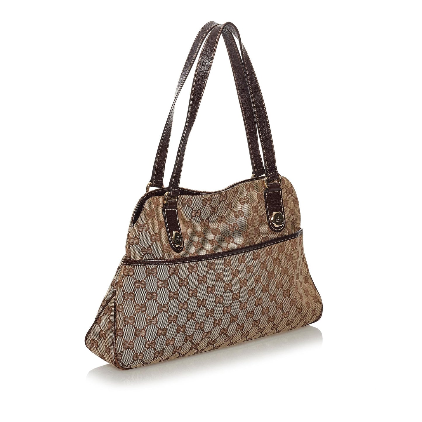 Gucci GG Canvas Eclipse Shoulder Bag (SHG-33703)