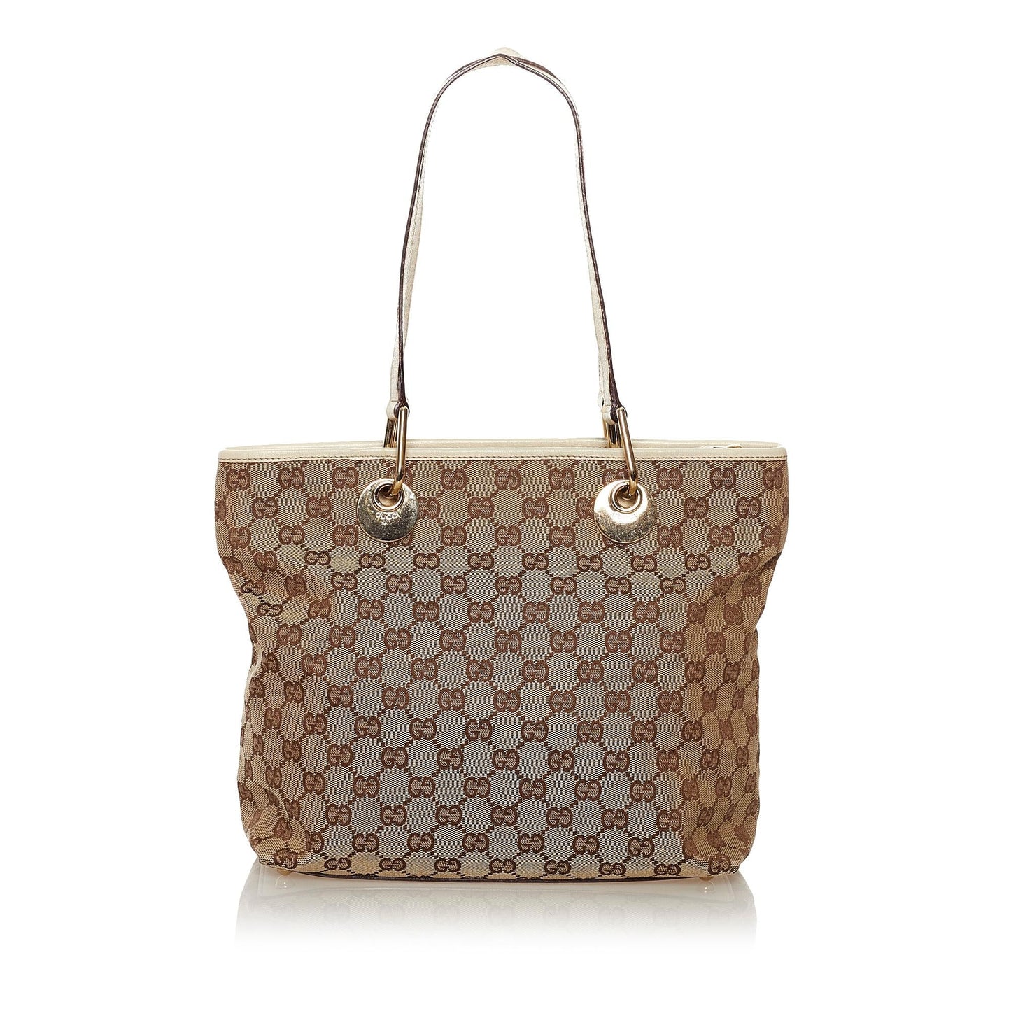 Gucci GG Canvas Eclipse Shoulder Bag (SHG-34640)