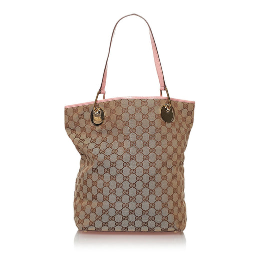 Gucci GG Canvas Eclipse Tote Bag (SHG-29830)