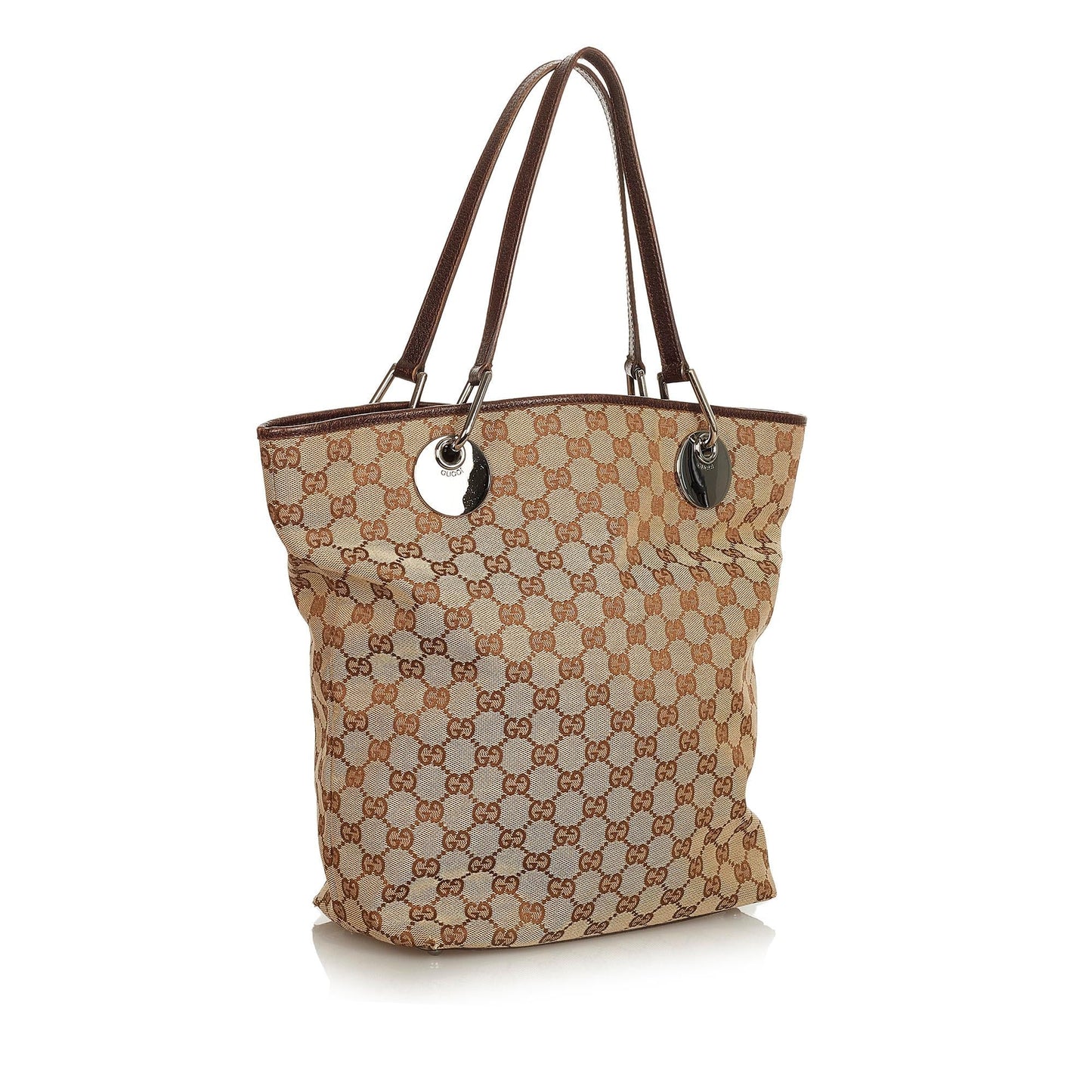 Gucci GG Canvas Eclipse Tote Bag (SHG-31835)