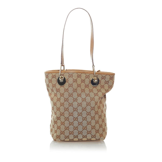 Gucci GG Canvas Eclipse Tote Bag (SHG-32291)