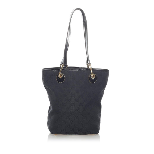 Gucci GG Canvas Eclipse Tote Bag (SHG-32617)