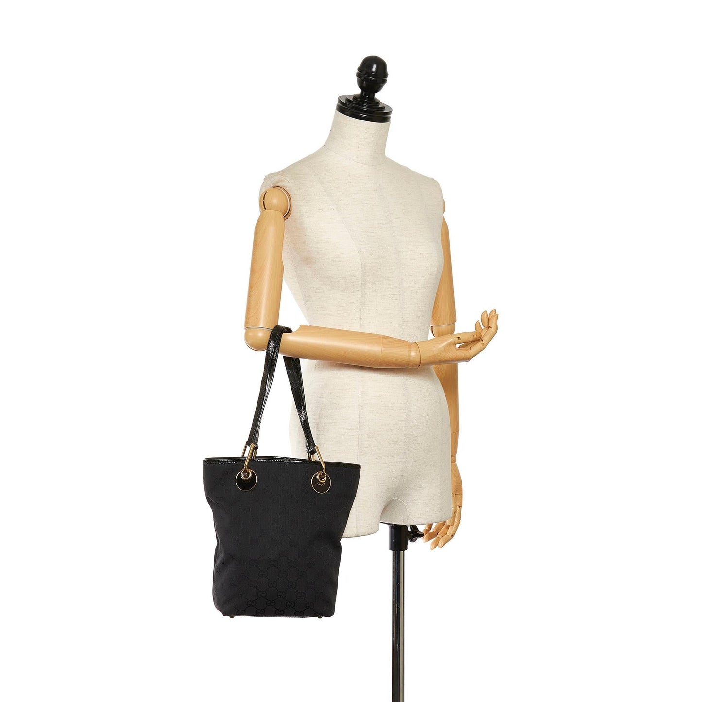 Gucci GG Canvas Eclipse Tote Bag (SHG-32617)