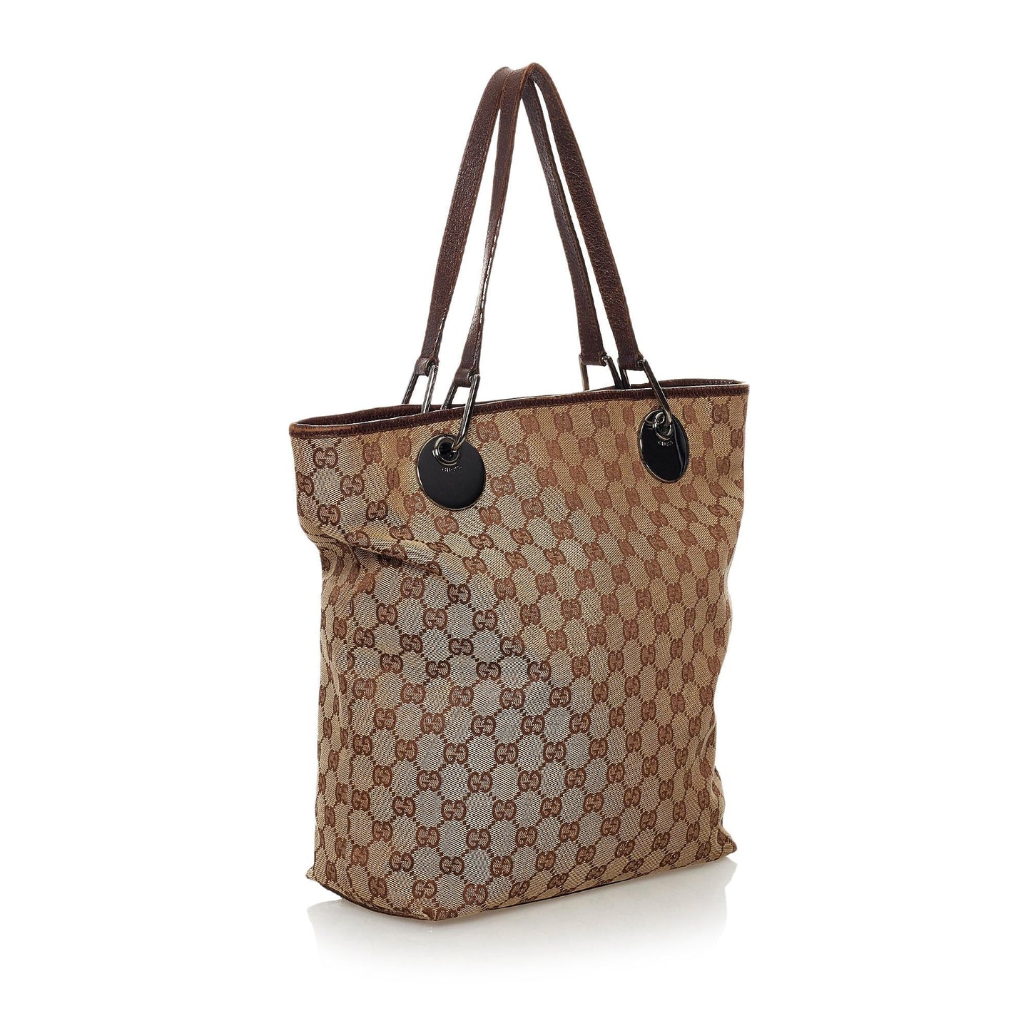 Gucci GG Canvas Eclipse Tote Bag (SHG-32819)