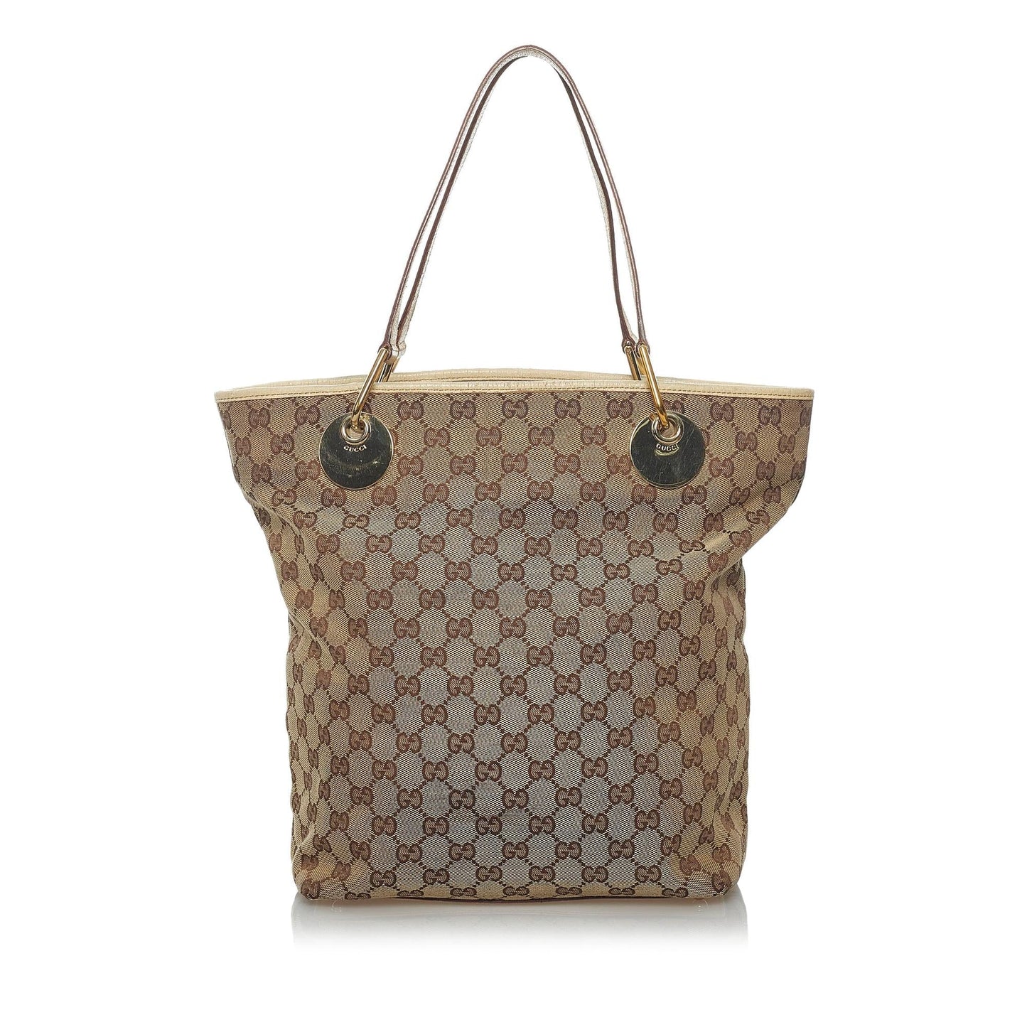 Gucci GG Canvas Eclipse Tote Bag (SHG-33763)