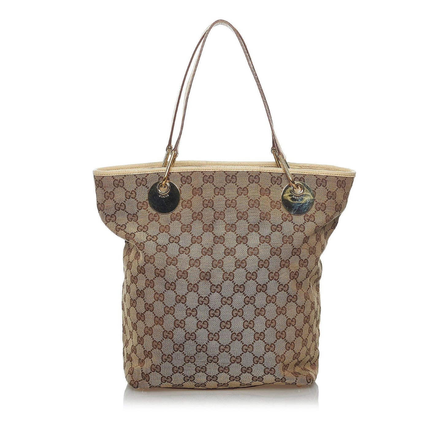 Gucci GG Canvas Eclipse Tote Bag (SHG-33763)