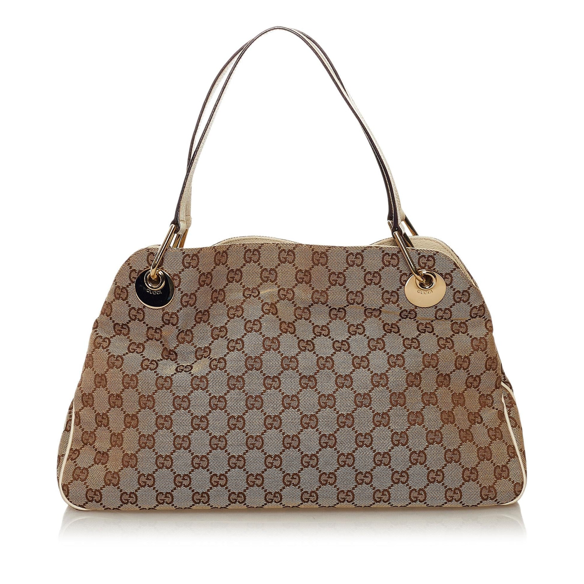 Gucci GG Canvas Eclipse Tote Bag (SHG-34679)