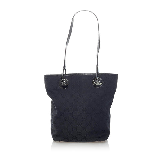Gucci GG Canvas Eclipse Tote (SHG-31155)