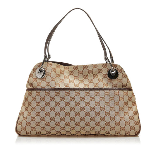 Gucci GG Canvas Eclipse Tote (SHG-35392)