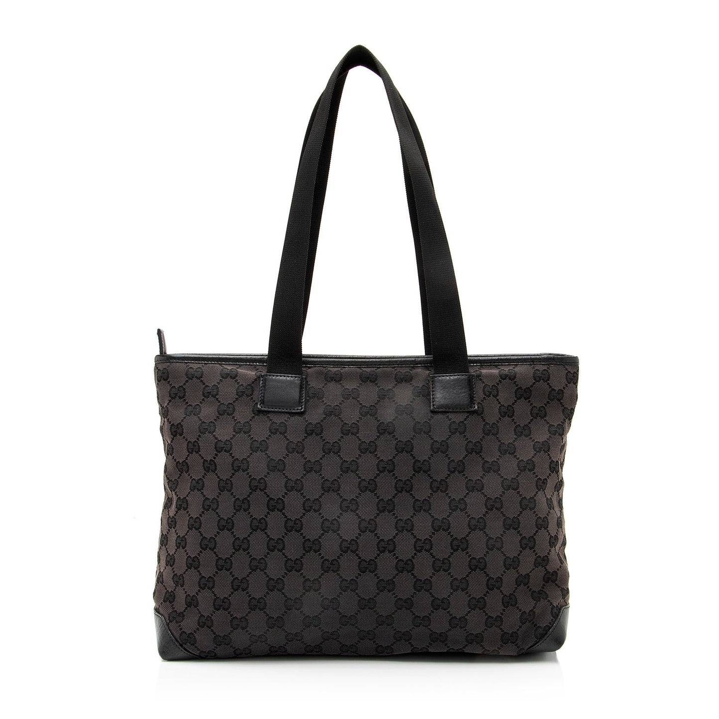 Gucci GG Canvas Front Pocket E/W Shopping Tote (SHF-23636)