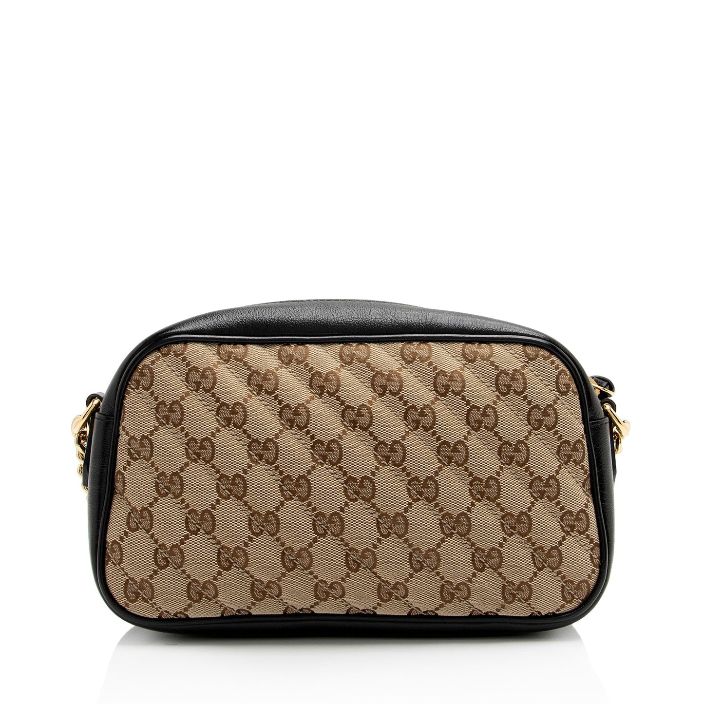 Gucci GG Canvas GG Marmont Small Shoulder Bag (SHF-OkDG16)