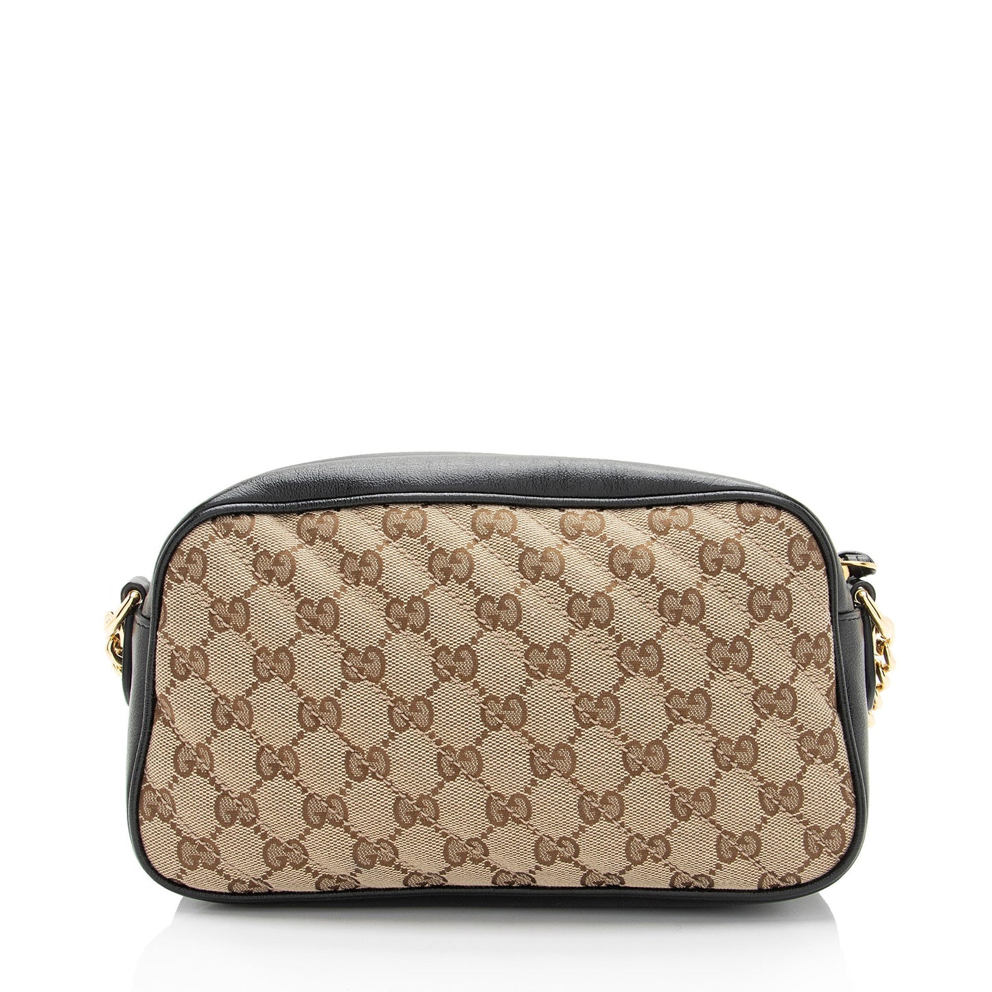Gucci GG Canvas GG Marmont Small Shoulder Bag (SHF-vFaifH)
