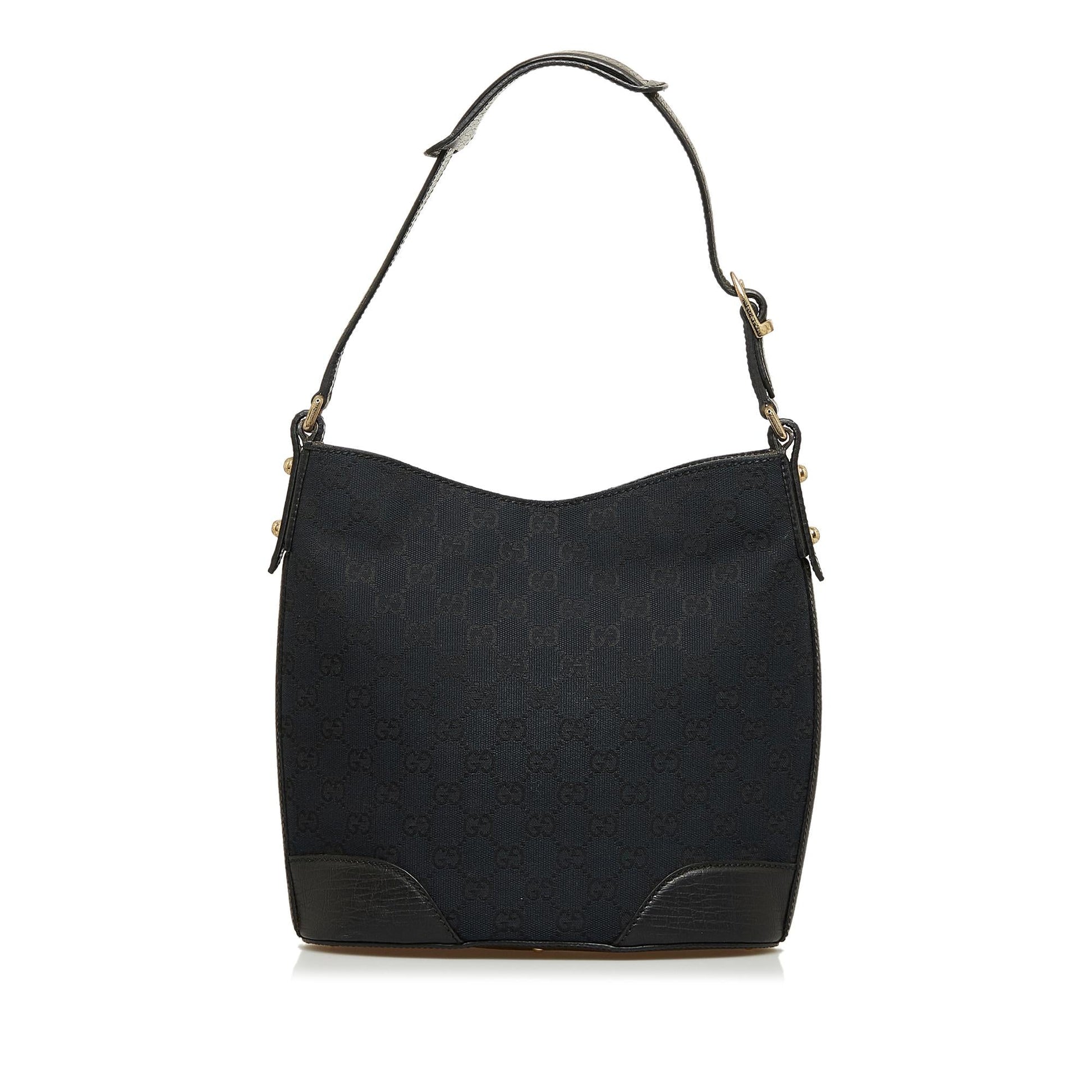 Gucci GG Canvas Hasler Shoulder Bag (SHG-BpgfrA)