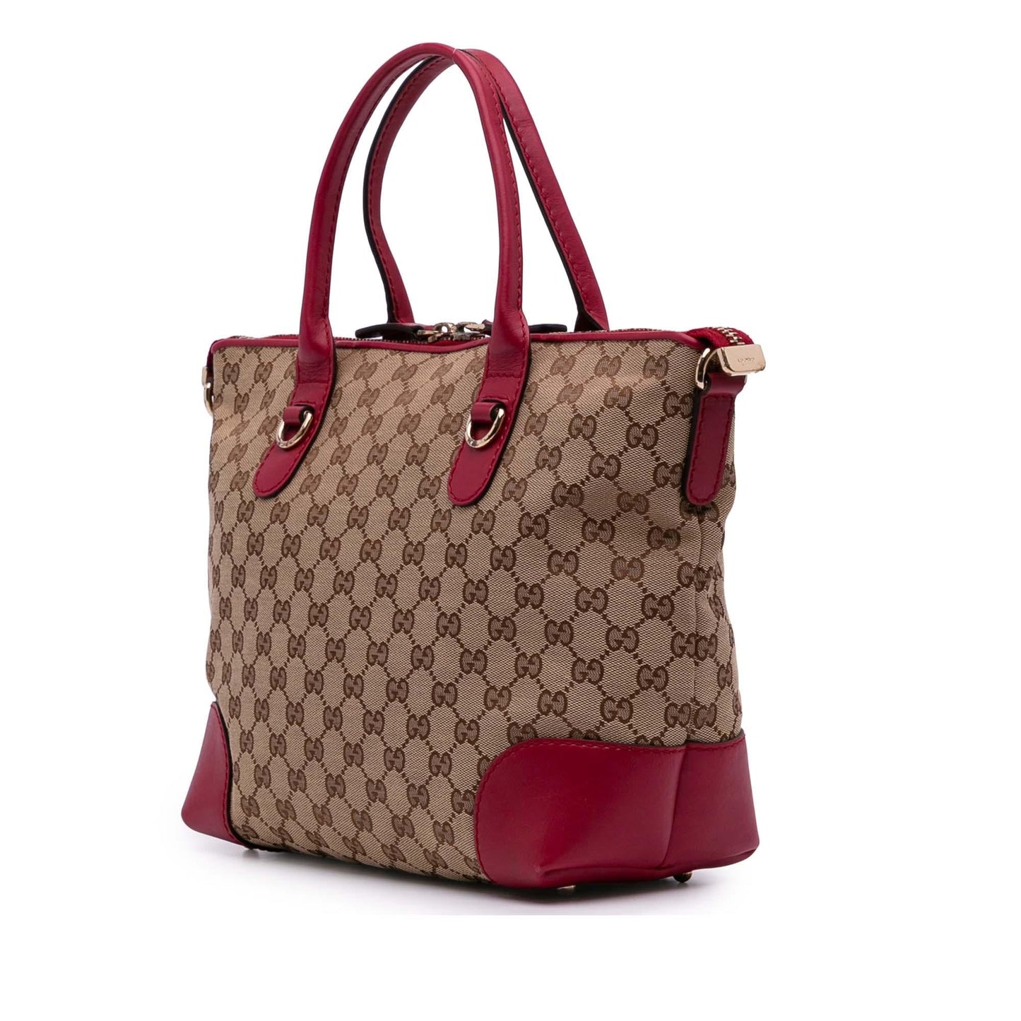 Gucci GG Canvas Heart Bit Satchel