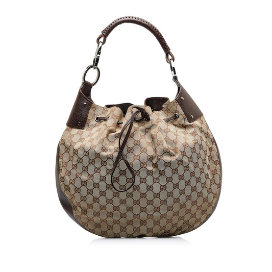 Gucci GG Canvas Hobo Bag (SHG-4cK0K3)