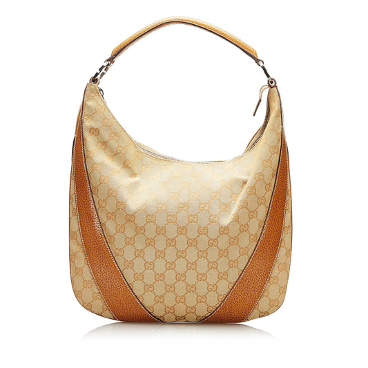 Gucci GG Canvas Hobo (SHG-35114)