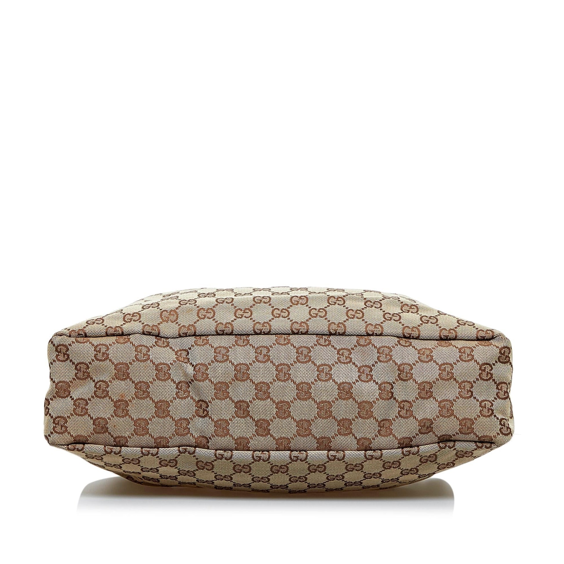 Gucci GG Canvas Horsebit Hobo (SHG-Df8Cbe)