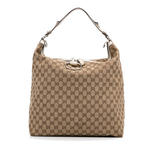 Gucci Canvas Shoulder Bag