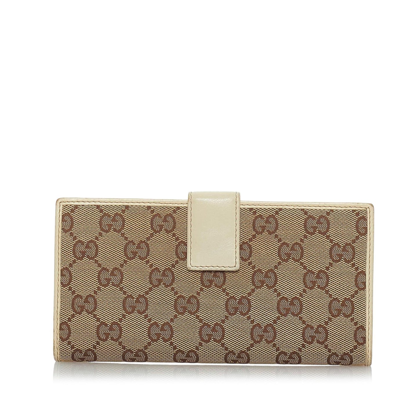 Gucci GG Canvas Interlocking G Long Wallet (SHG-29699)
