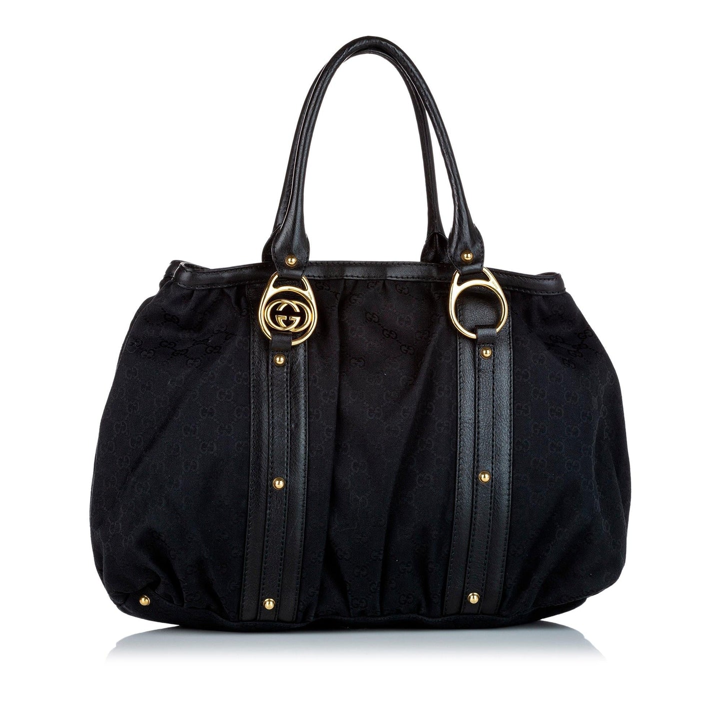 Gucci Interlocking G Canvas Tote