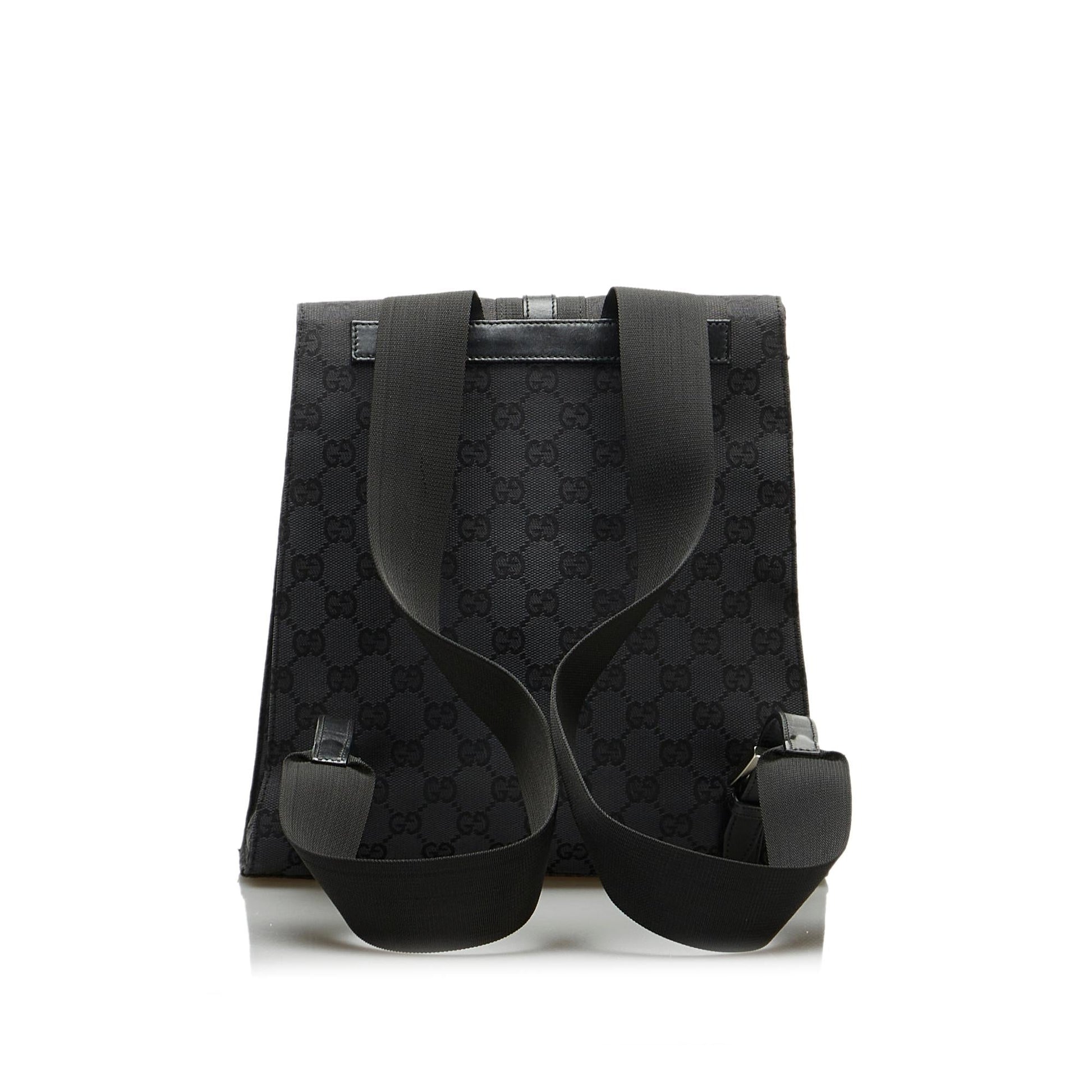 Gucci GG Canvas Jackie Backpack (SHG-b8tDCh)