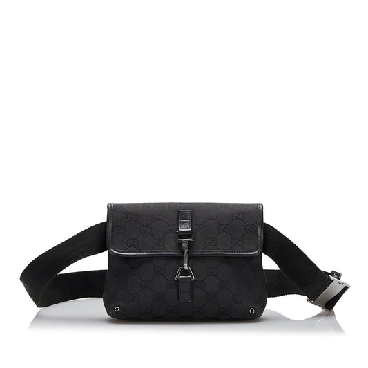 Gucci GG Canvas Jackie Belt Bag (SHG-lGAi8n)