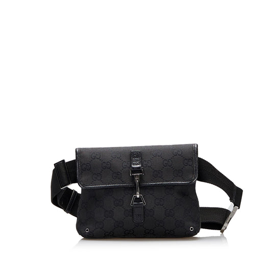 Gucci GG Canvas Jackie Belt Bag (SHG-otg5FK)