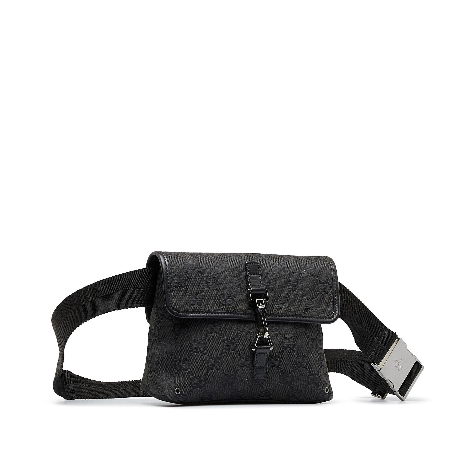 Gucci GG Canvas Jackie Belt Bag (SHG-qKm8H9)