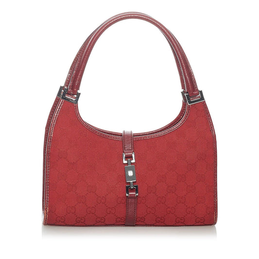 Gucci GG Canvas Jackie Handbag (SHG-32851)