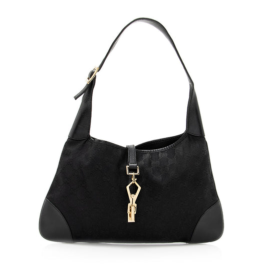 Gucci GG Canvas Jackie Hobo (SHF-19820)